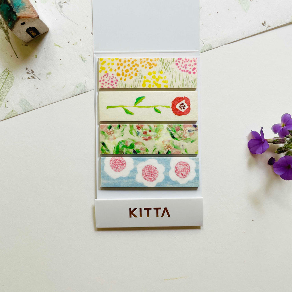 KITTA Washi Tape Pack - Flower 2