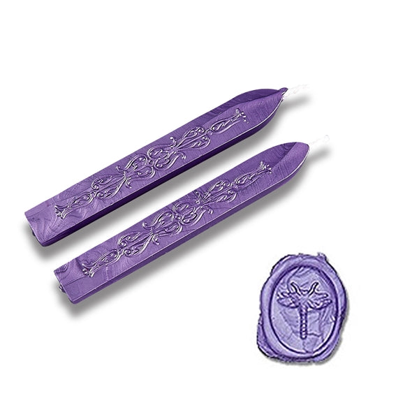 Metallic Purple Flexi Sealing Wax (with wick)