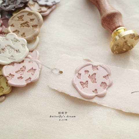 HANEN Studio Original Wax Seal Stamp - Butterfly's Dream