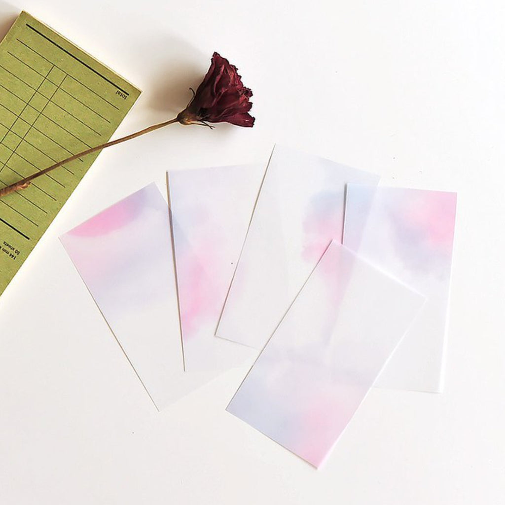 MU Watercolor Tracing Paper Pack 008 - Spring Lilac Purple
