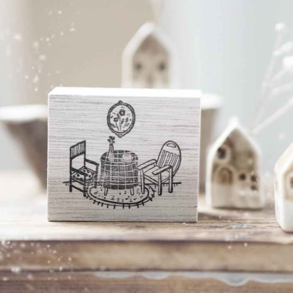 Black Milk Project Home Sweet Home Stamp - Tea Table