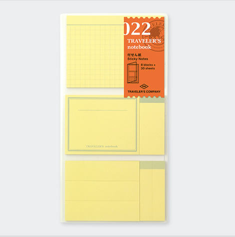 Traveler's Notebook 022 Sticky Notes