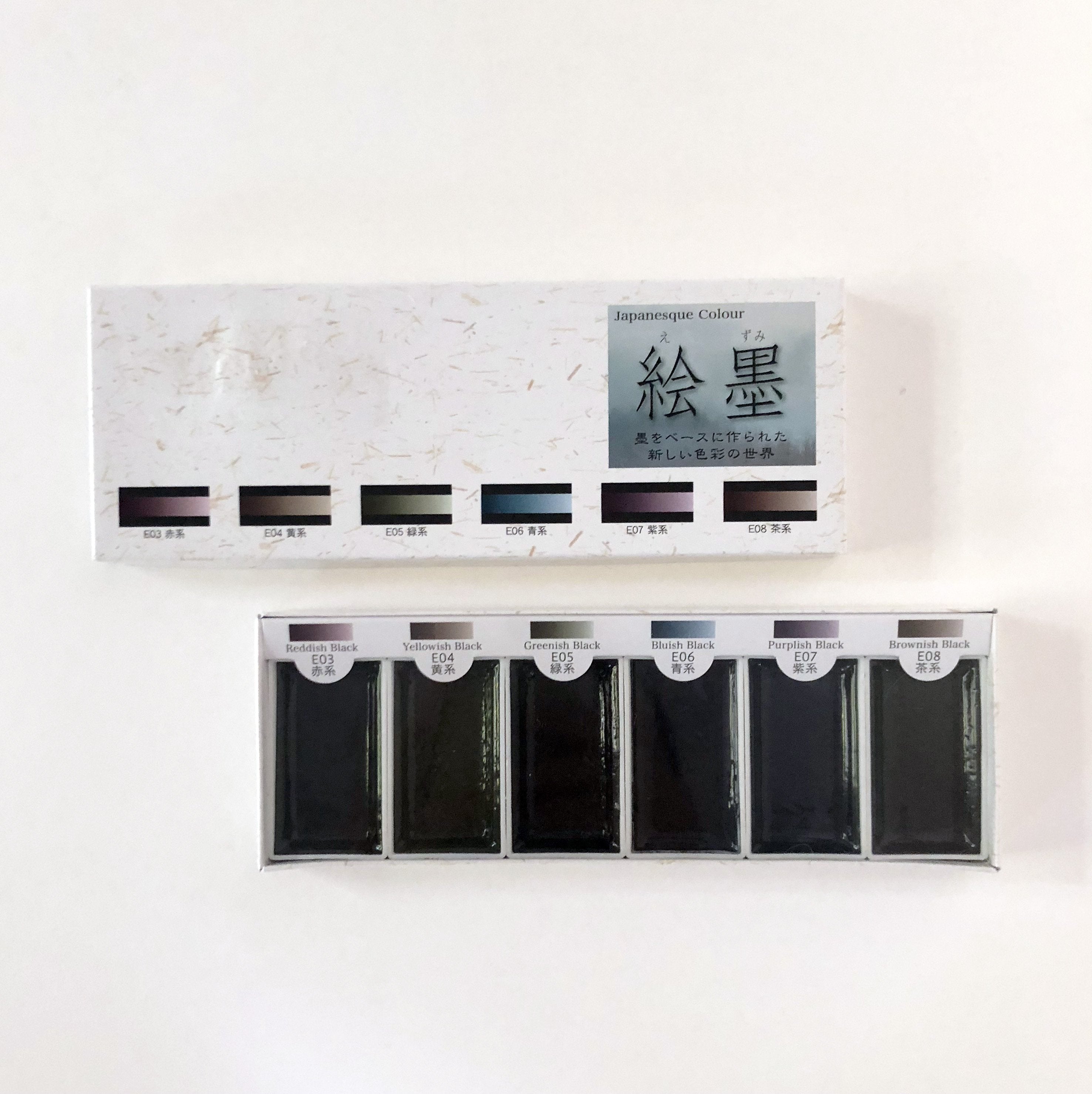 BOKUNDO Ink-based Watercolor Set (6 Colors)-niconeco zakkaya