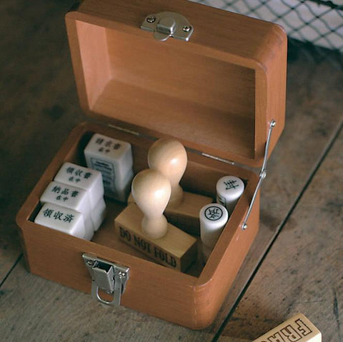 Classiky Storage Wooden Box (S)-niconeco zakkaya