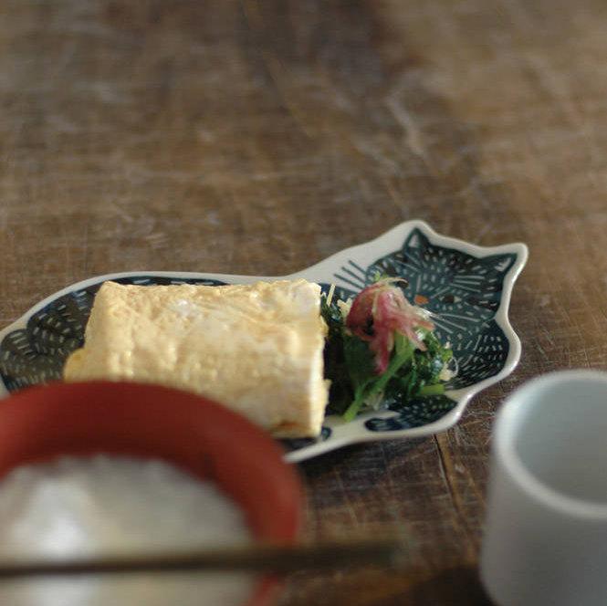 Classiky x KATA KATA Cat Ceramic Tray-niconeco zakkaya