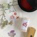KYUKANDO Yura-No-In Wooden Stamp - Nandina Flower (南天）-niconeco zakkaya