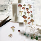 MU Print-On Sticker - Foliage-niconeco zakkaya