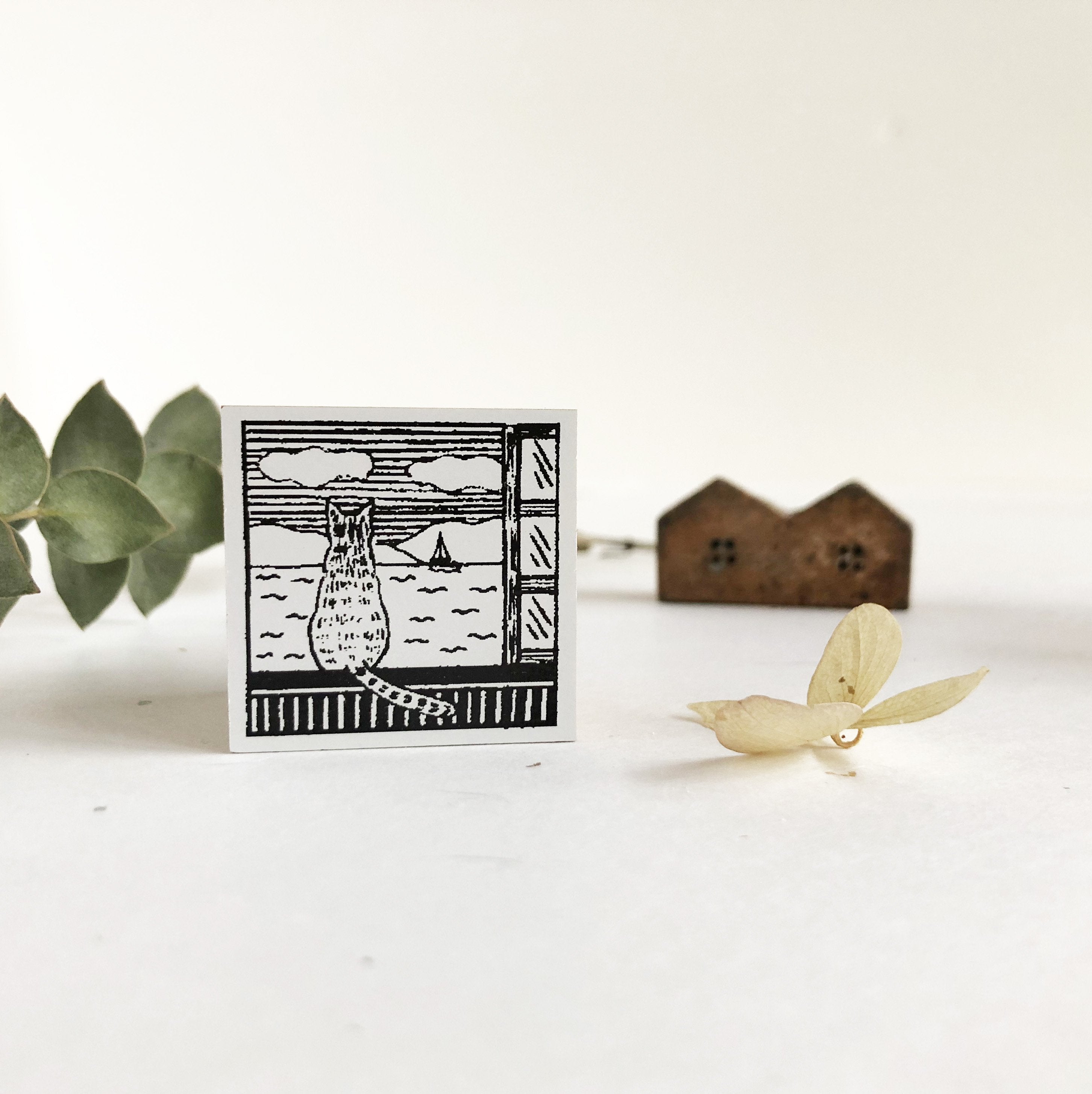 niconeco zakkaya x Hiraoka Hitomi Collabration Rubber Stamp - Daze-niconeco zakkaya