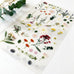SAUTELIER Deco Flower Letter Clear Sticker (1089)-niconeco zakkaya