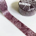 Ten to Sen Hydrangea Flower Washi Tape - Red Purple-niconeco zakkaya