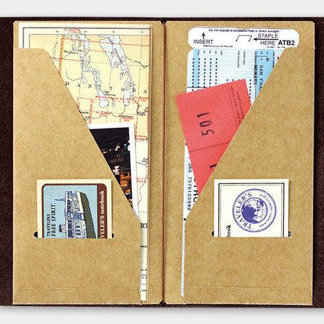 Traveler's Notebook 020 Kraft Paper Folder-niconeco zakkaya